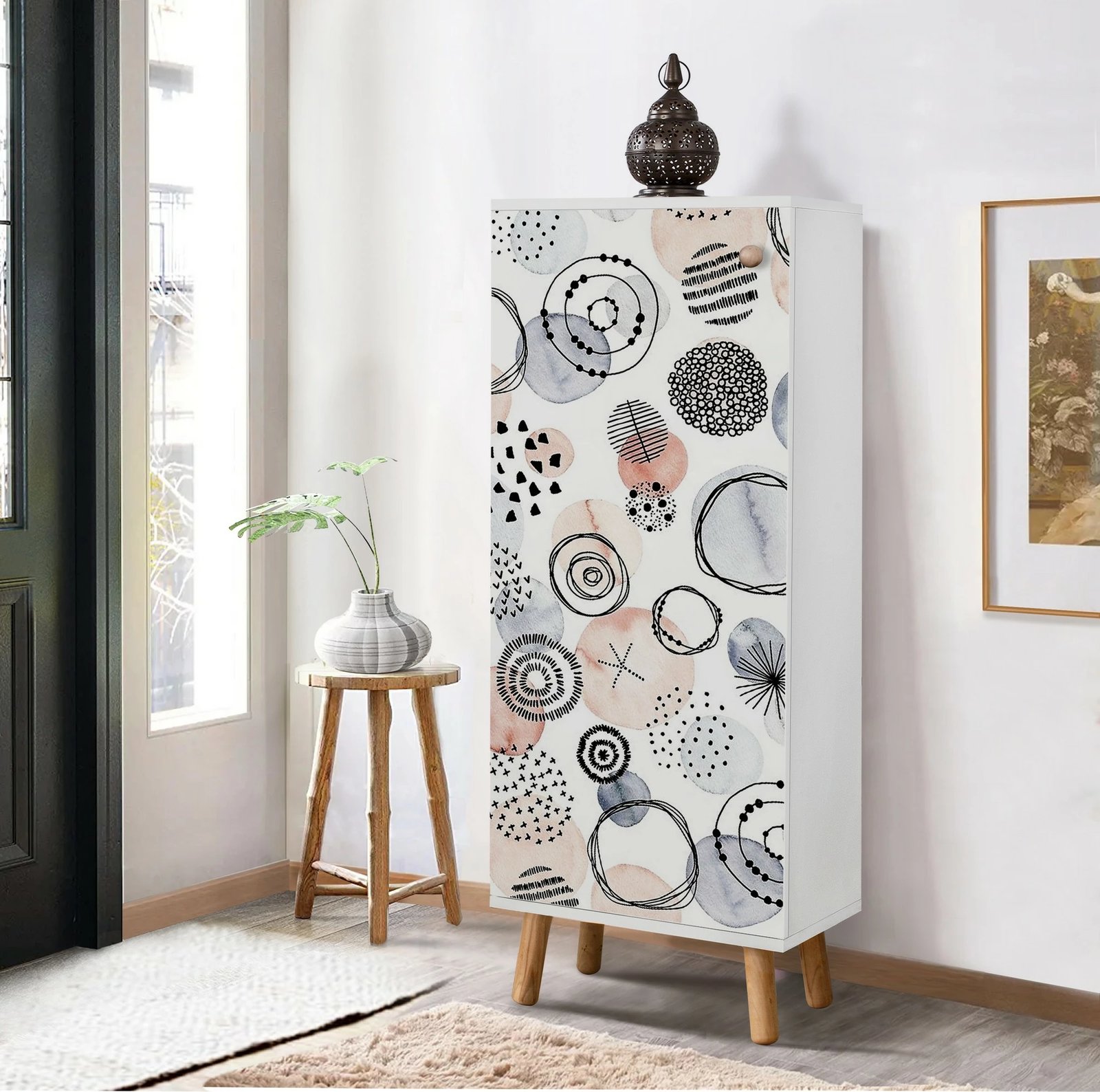 Dollap për këpucë Skye Decor, ngjyrë e bardhë, Vegas - B 944