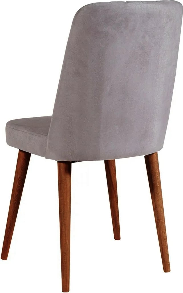 Set tavoline me karrige për ngrënie, zgjatues, 3 pjesë, Skye Decor Vina 0701, ngjyrë arre, gri