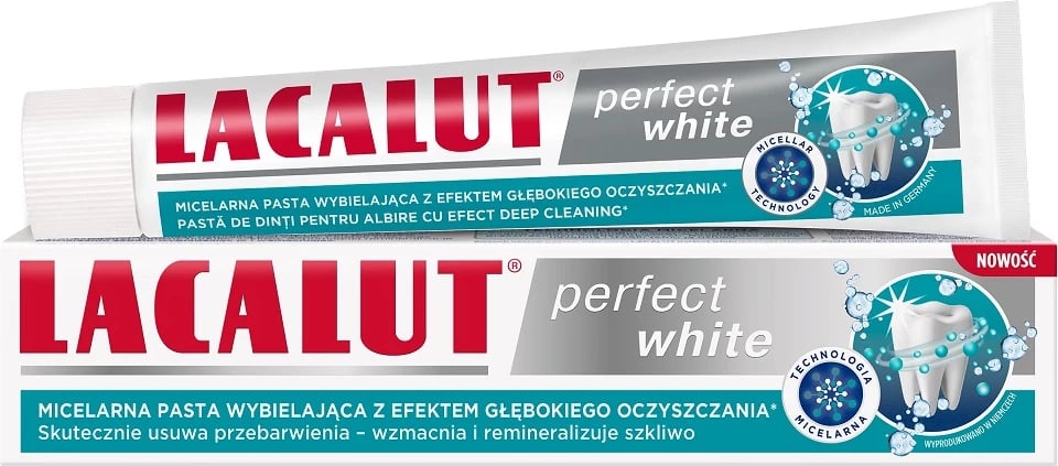 Pasta për dhëmbë Lacalut Perfect White 75ml