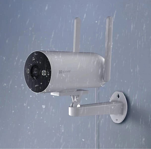 Kamerë sigurie EZVIZ H5 4G 2K, IP, për jashtë, Bardhë