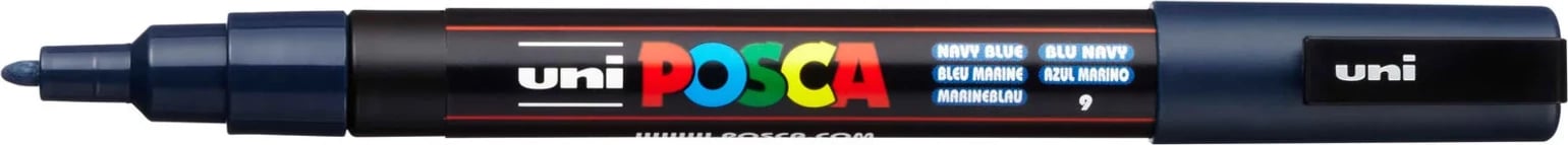 UNI-MARKER pc-3m POSCA NAVAL BLUE