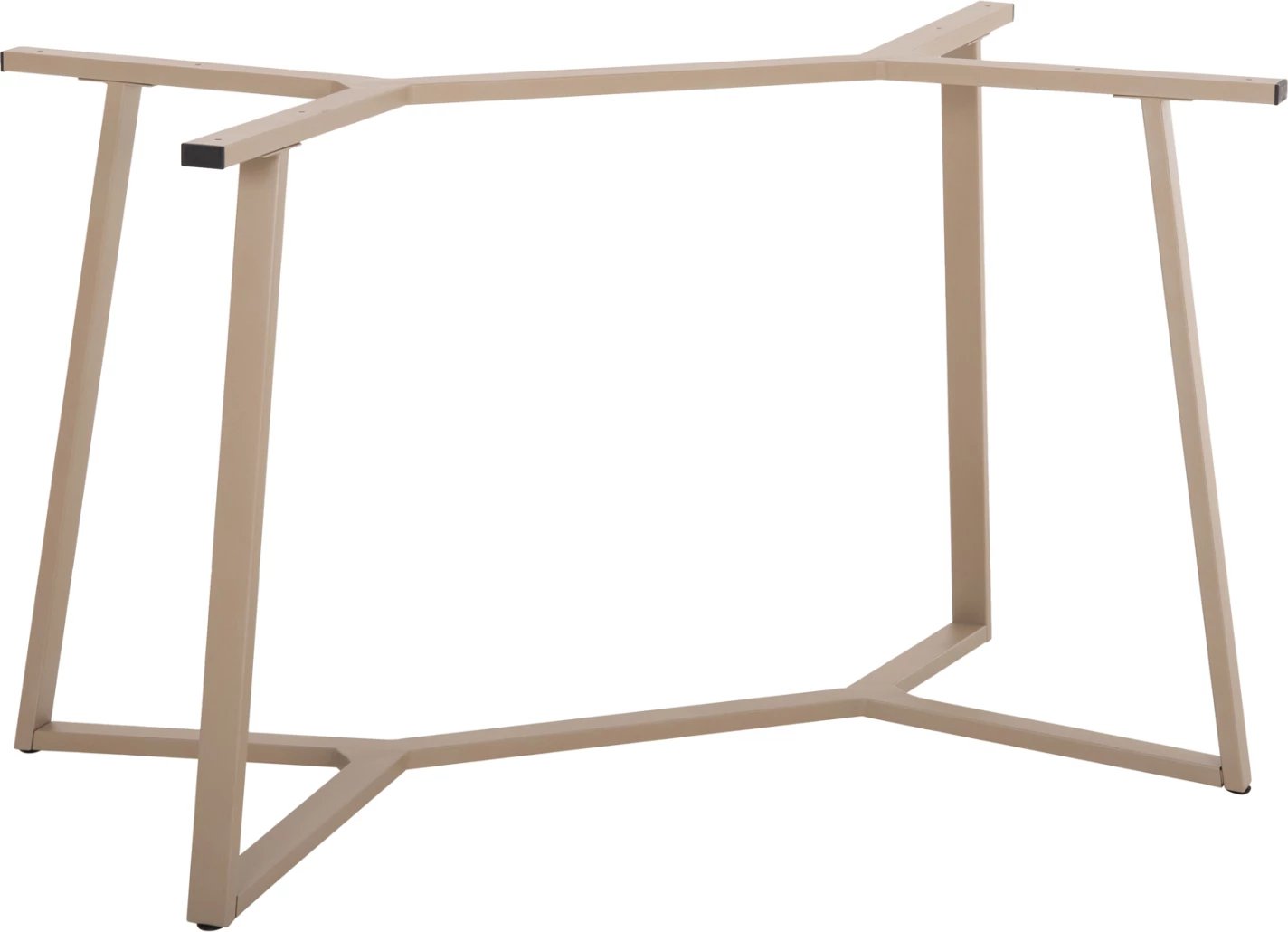 Kornizë metalike për tavolinë, ngjyrë kapuçino mat, FH471.25, 111x60x71cm