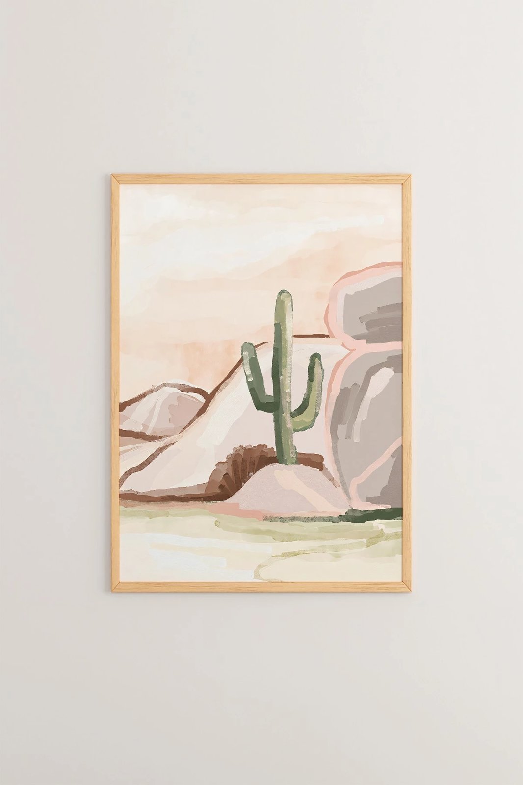 Pikturë dekorative me kornizë, shumëngjyrëshe, Wallity, Tekhamcerceve133, 33x48cm