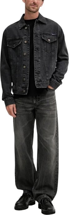 Pantallona Calvin Klein Jeans meshkuj, të zeza