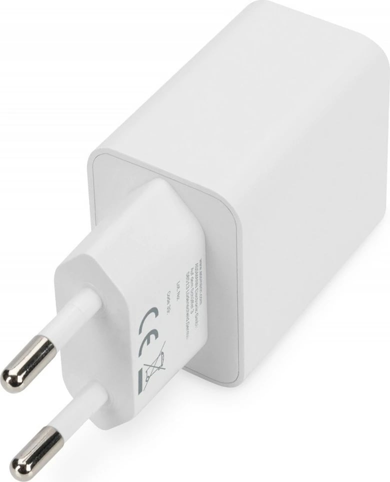 Karikues rrjeti Digitus DA-10061, 2x USB-A, 15.5W, Bardhë