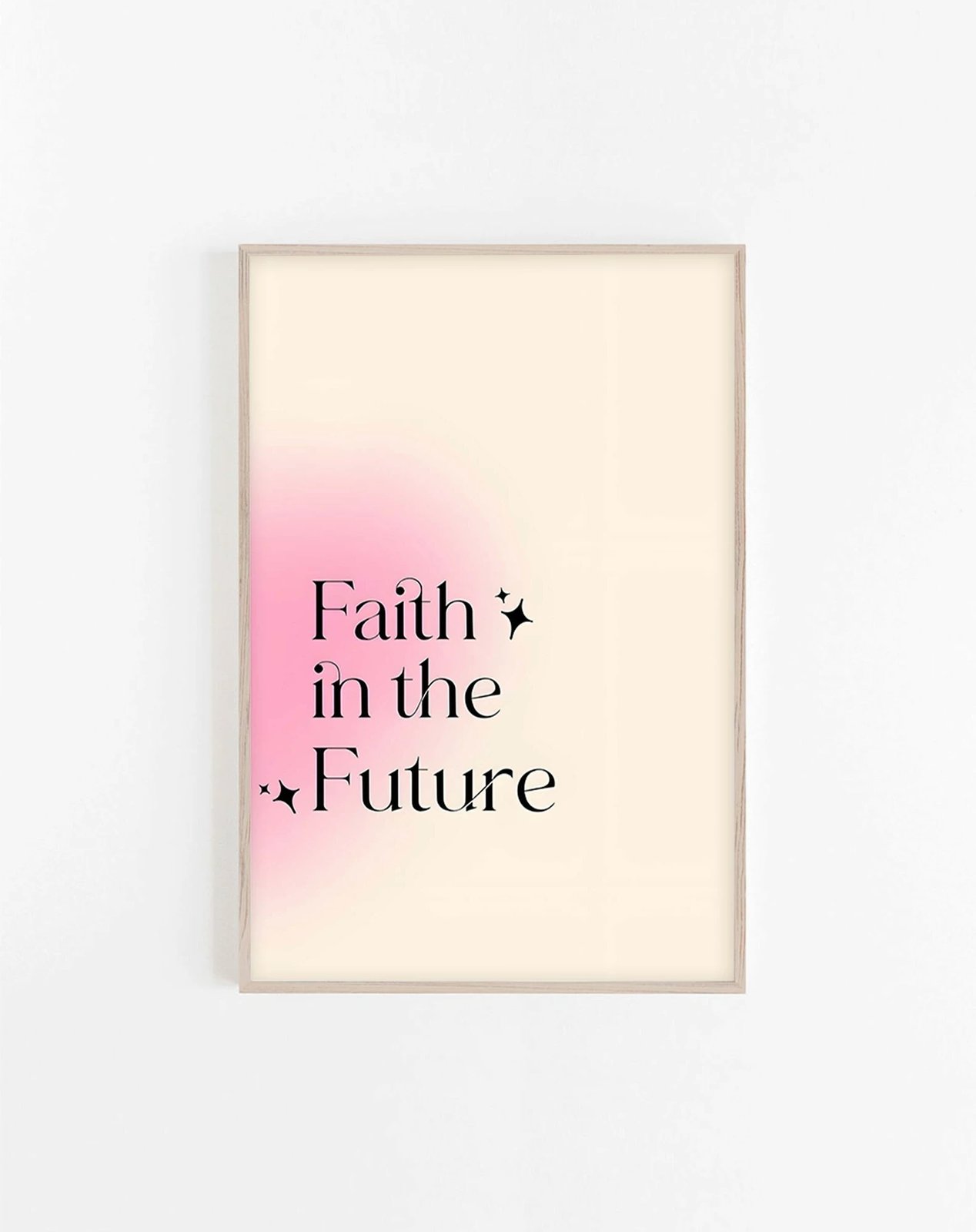 Pikturë dekorative me kornizë MDF, Wallity, Huhu287, shumëngjyrëshe, 30x40cm