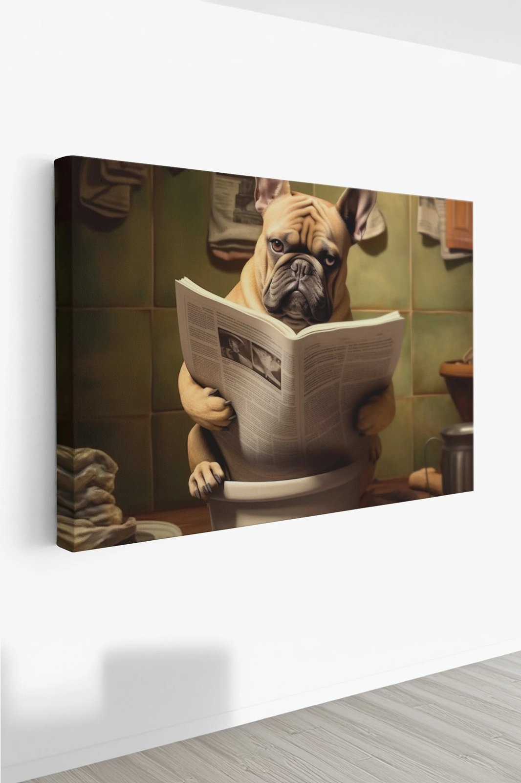 Pikturë dekorative në kanavacë, shumëngjyrëshe, Wallity, Ersyaıhyvn39, 40x60cm