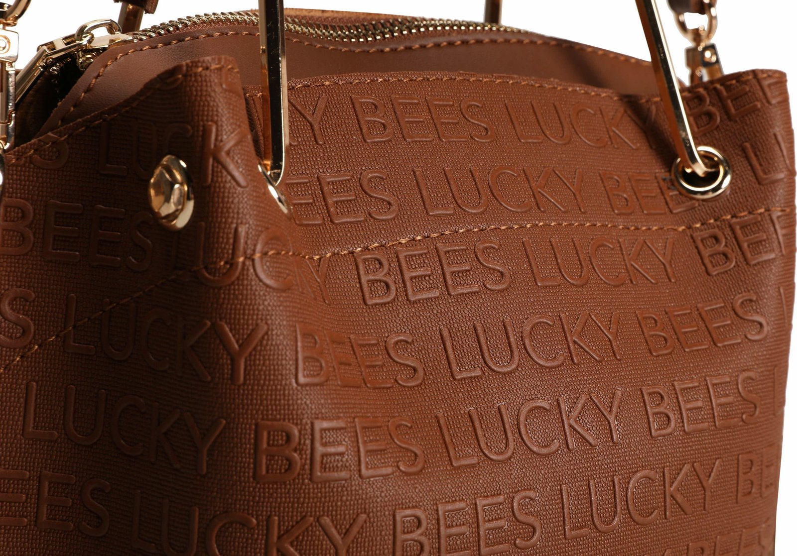 Çantë crossbody Lucky Bees, ngjyrë tan, 1397