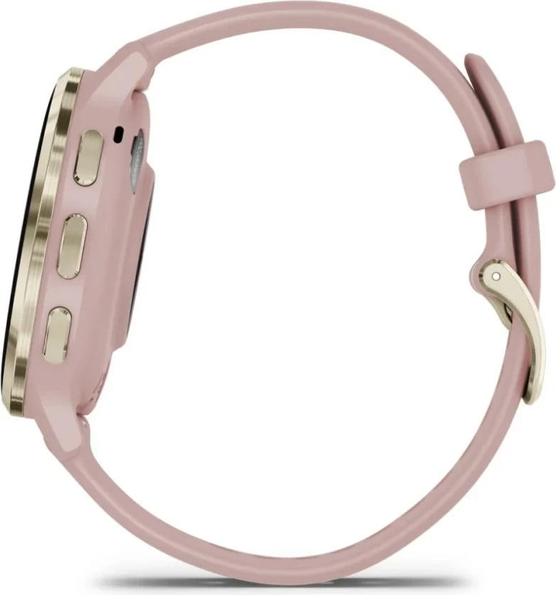 Smartwatch Garmin Venu 3S, 41 mm, AMOLED, GPS, Gold/Rozë