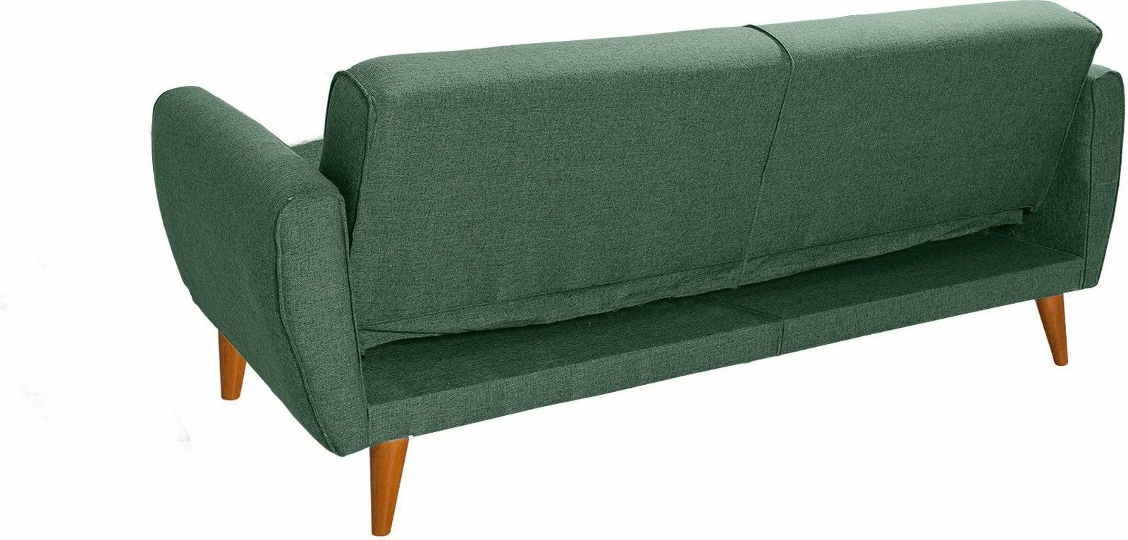 Divan-krevat treshe, Atelier del Sofa, ngjyrë e gjelbër