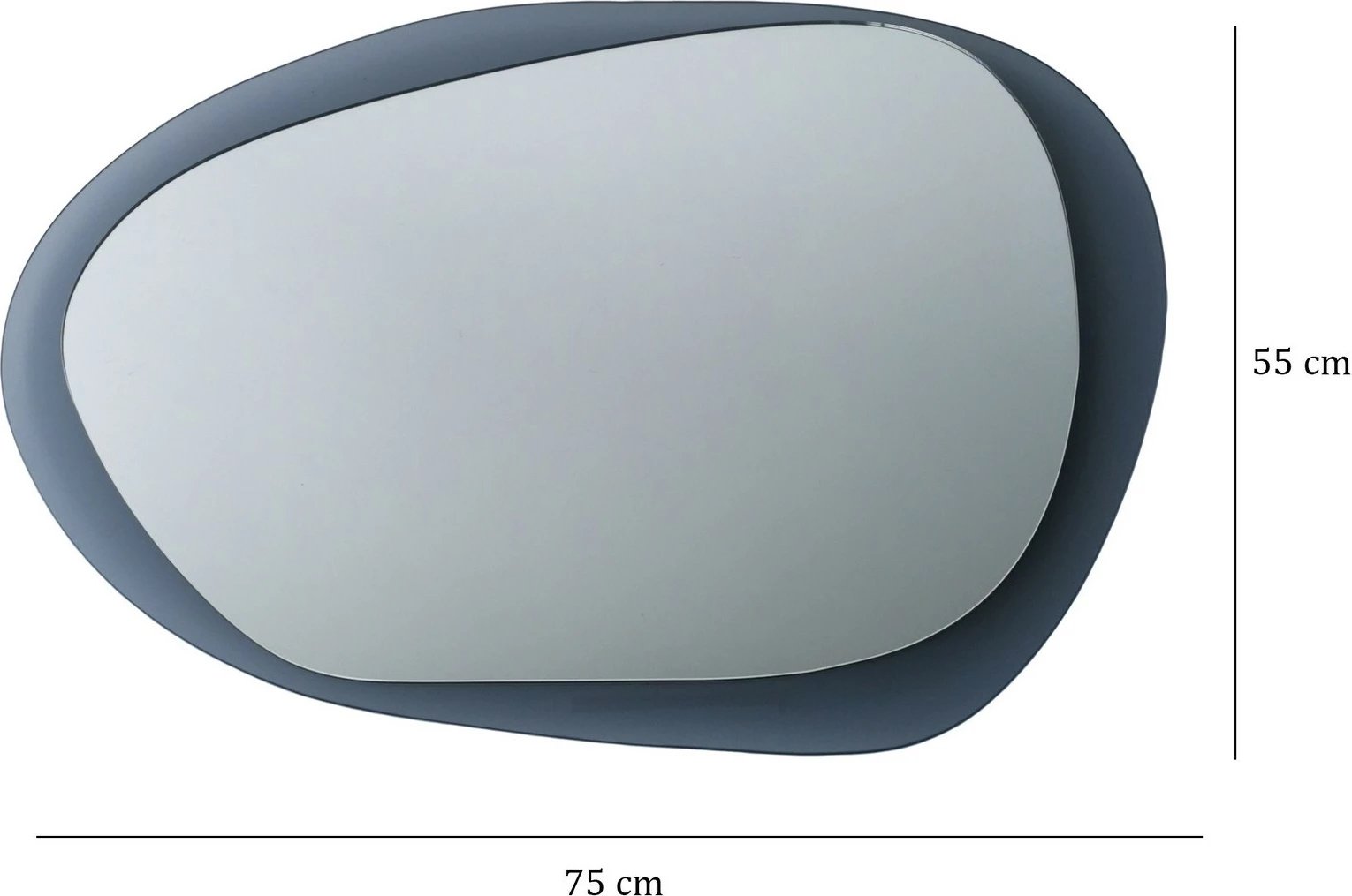 Pasqyrë Hanah Home, ngjyrë fume, Aqua A344