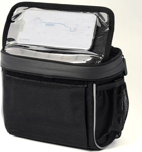 Çantë timoni për biçikletë Wozinsky WBHBB-01, 4L, e zezë