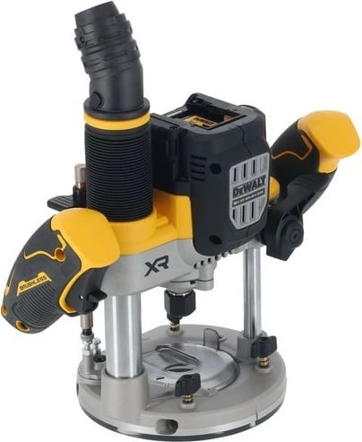 Freza elektrike DeWALT DCW620NT-XJ, brushless, 18V, 1600W, me valixhe, e zezë/verdhe