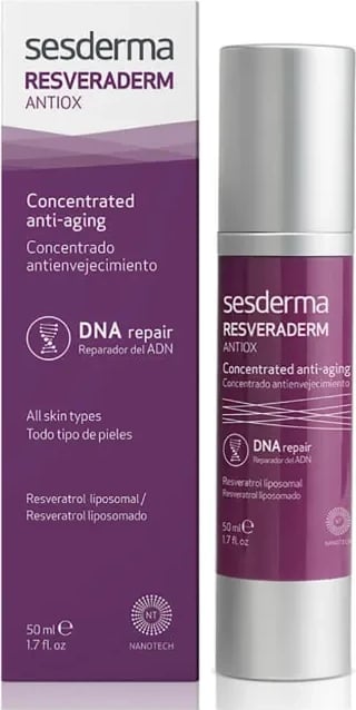 Serum anti-plakje për fytyrë Sesderma Resveraderm Antiox unisex 50ml