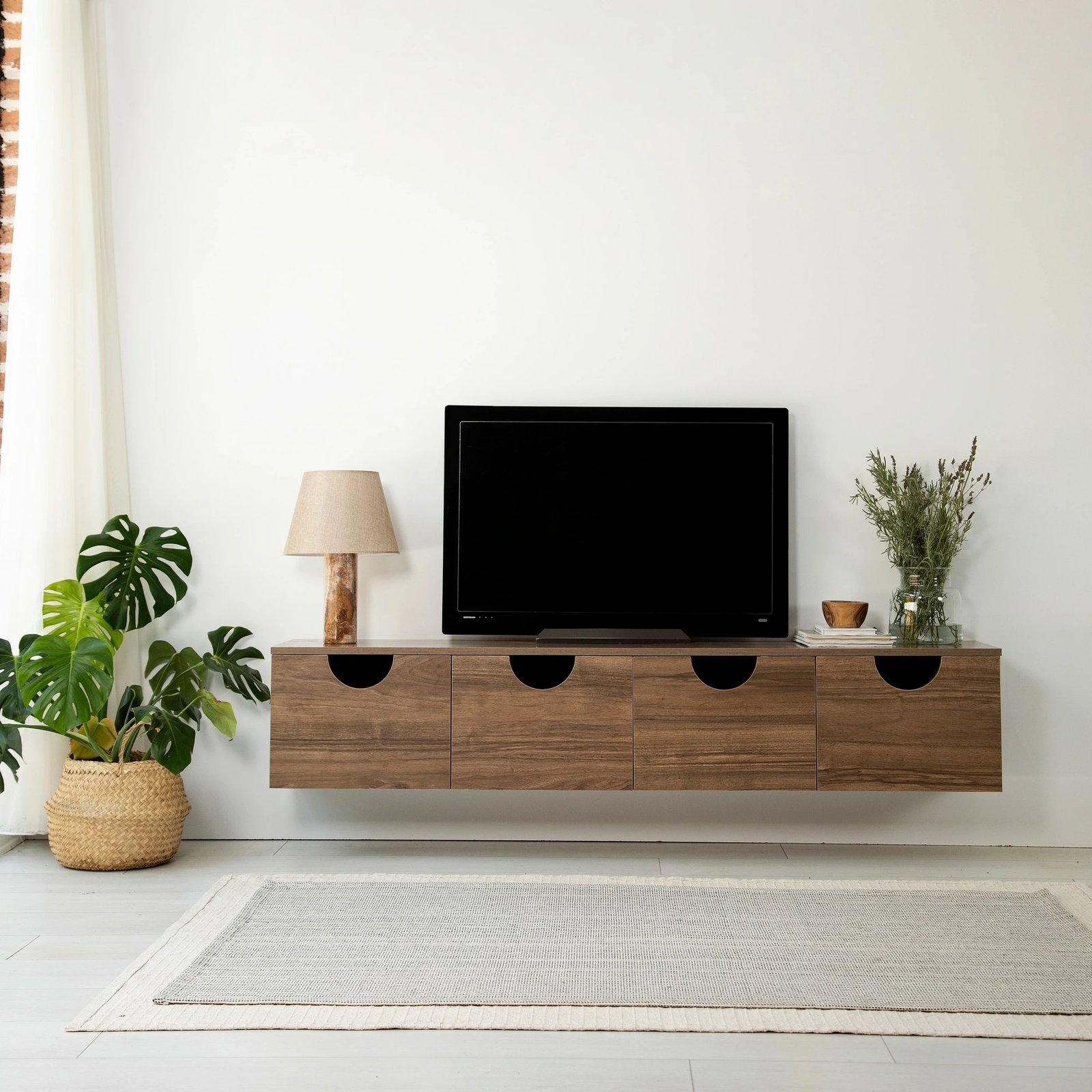 Komodë për TV Skye Decor, ngjyrë arre, Four Seasons, v2