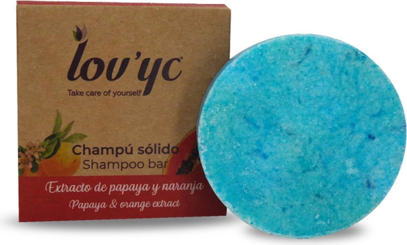 Shampon solid Elie Saab Lovyc Papaya & Naranja 50g