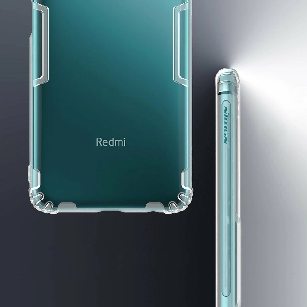 Mbështjellës Nillkin Nature Gel për Xiaomi Redmi Note 9T 5G, Transparent