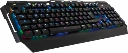 Tastierë gaming Conceptronic, mekanike, RGB, Blue Switch, QWERTY italiane, e zezë