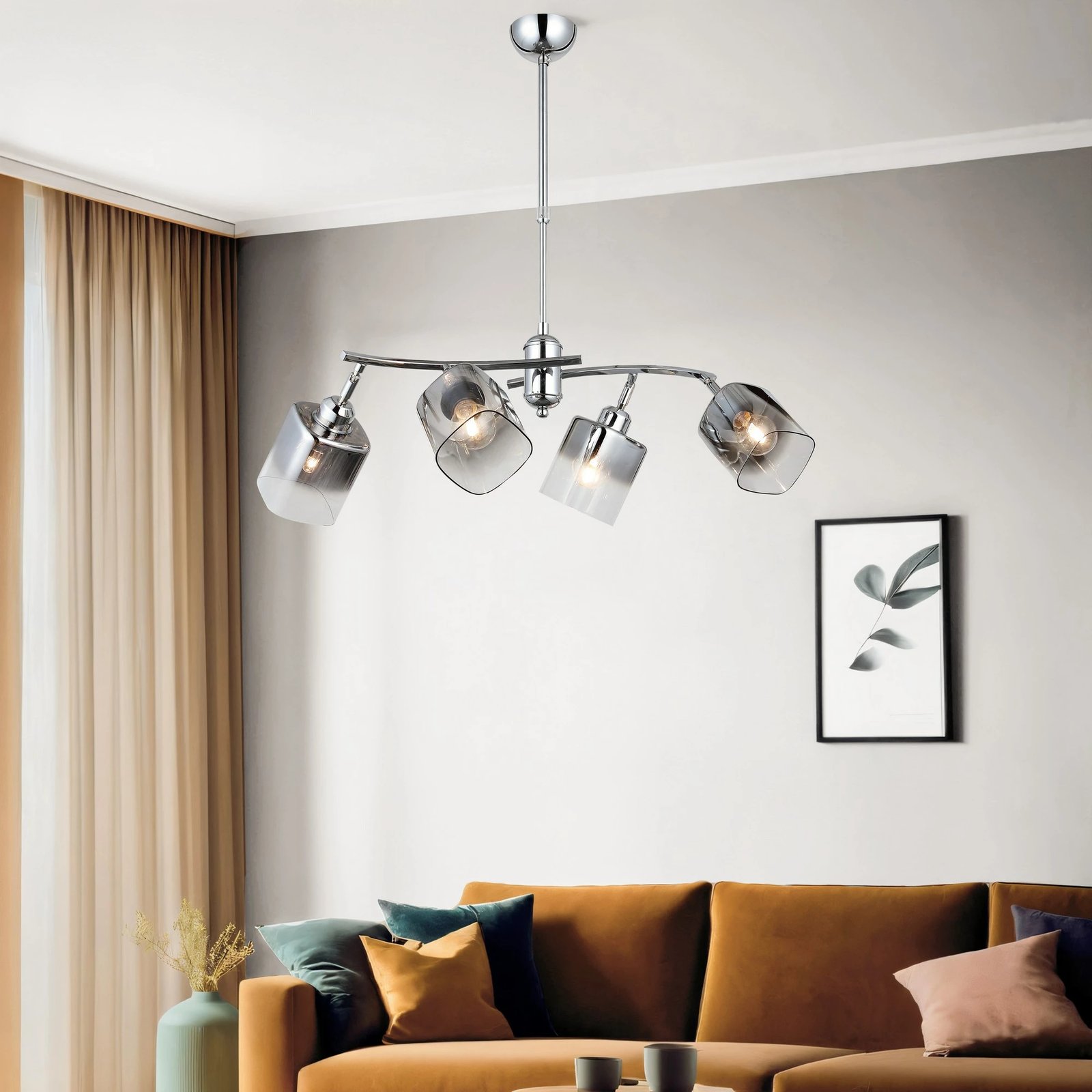 Llambadar Opviq, krom, Derma - 51-04