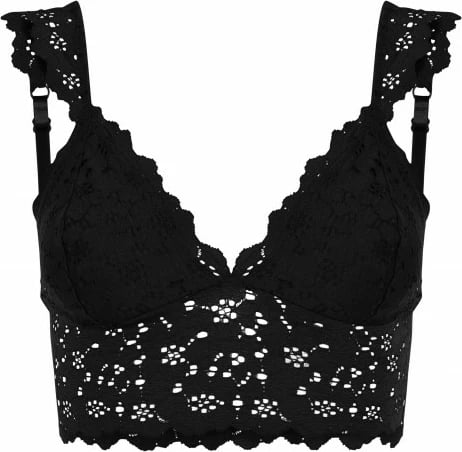 Bustier dantelle e zezë Jumeon, XL