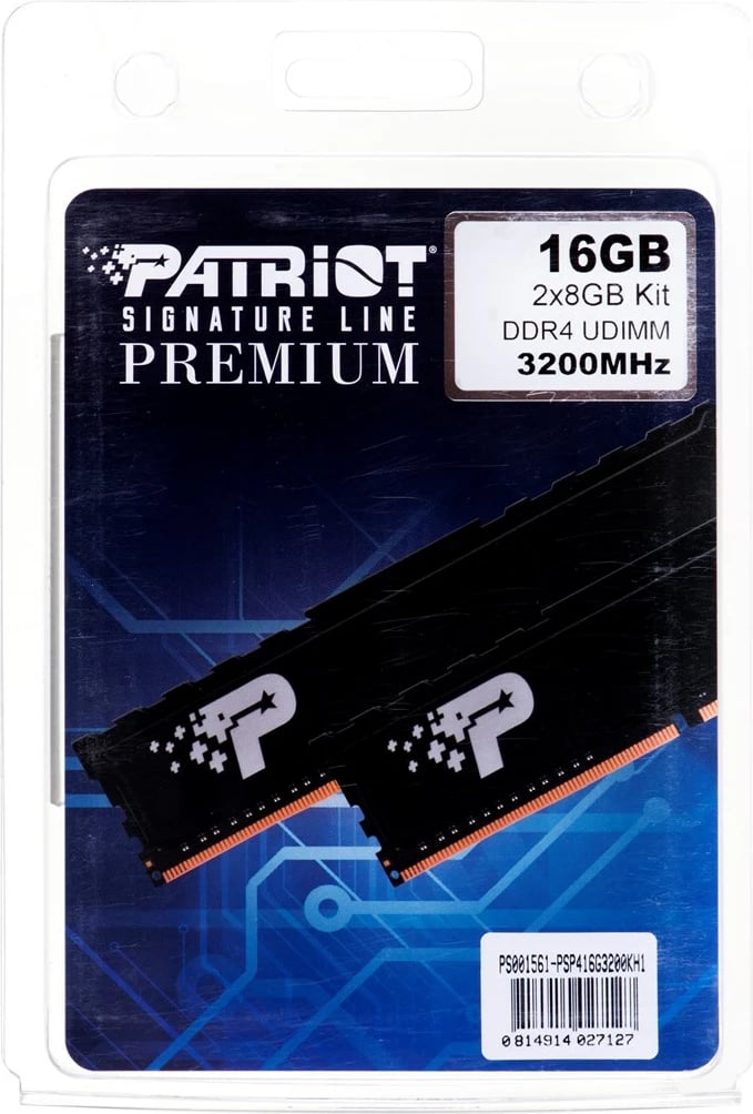 RAM memorie Patriot Memory, 16 GB, 3200 MHz