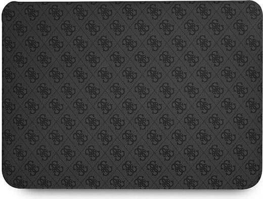 Çantë laptopi Guess 4G Uptown Triangle Logo Sleeve, për 13" - 14" e zezë