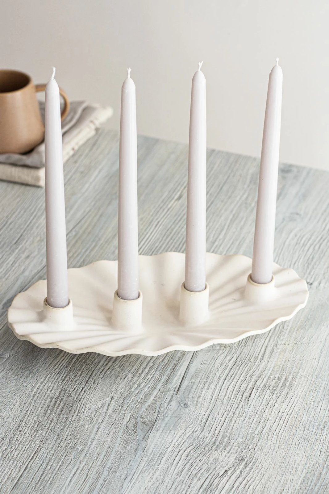 Set qirinjsh (5 copë), Evila Originals, Istridye, bezhë