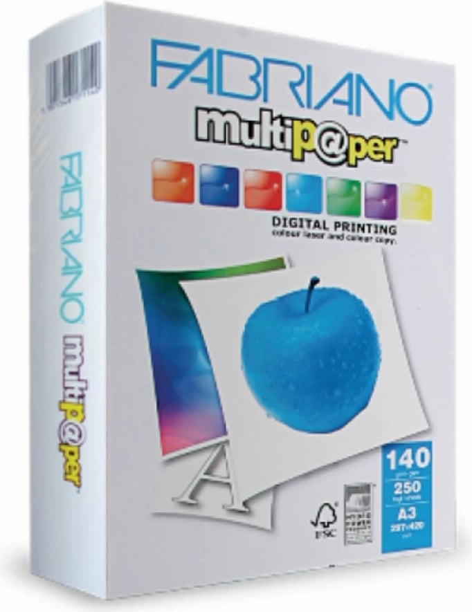 FABRIANO MULTI 140GR A3 BIANCO 250F