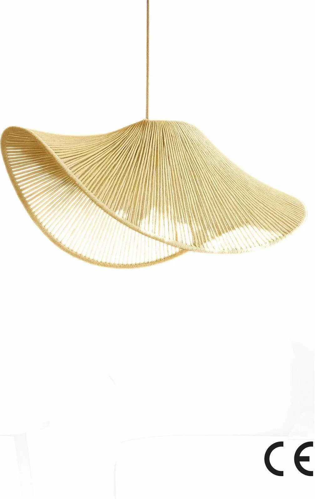 Llambë tavani Opviq, BK179, makrame, ngjyrë ecru