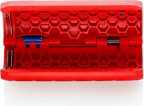 Prerëse tubash Knipex TwistCut, 100mm, plastikë, kuqe/blu