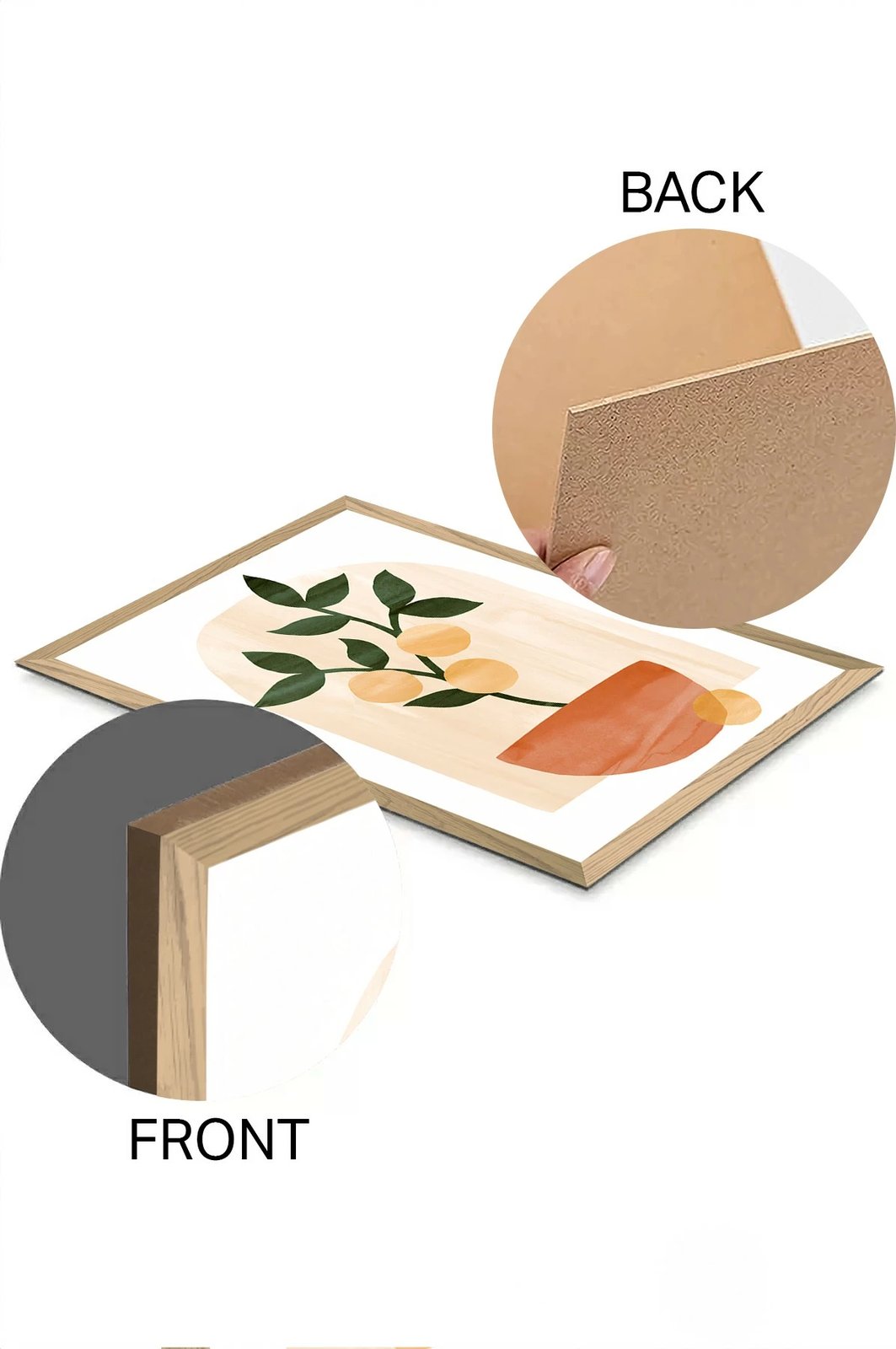 Pikturë dekorative për mur, Wallity, Tekhammdf77, shumëngjyrëshe, 33x48cm