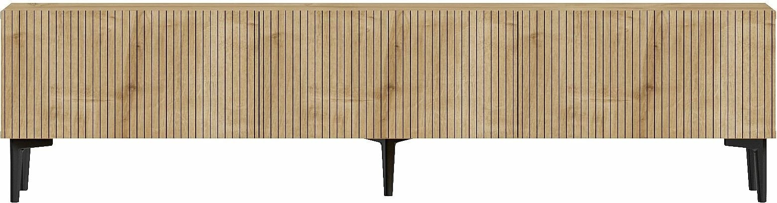 Komodë TV Skye Decor, ngjyrë lis safir, Oscar