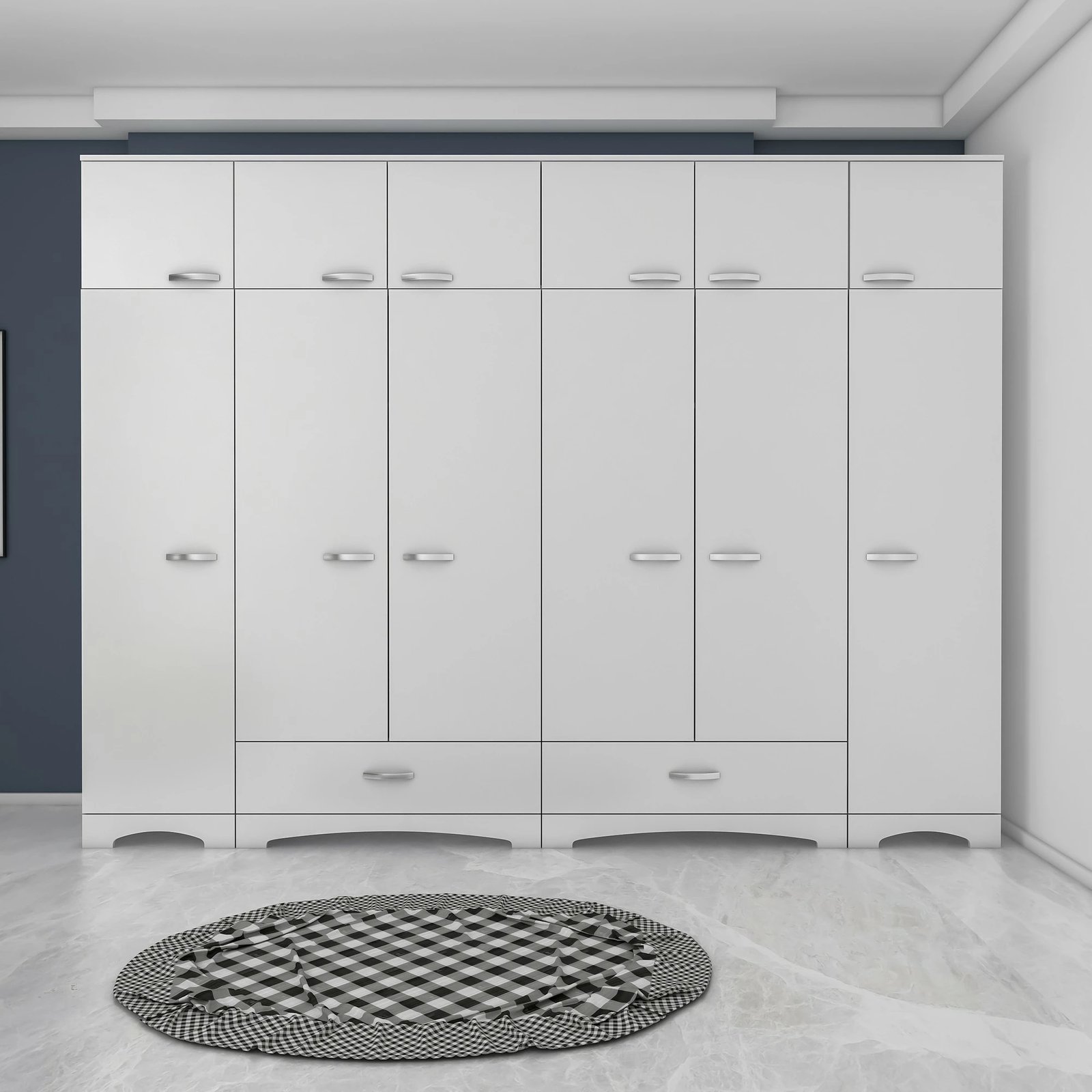 Dollap i bardhë për rroba, Skye Decor, BA133 - 3851