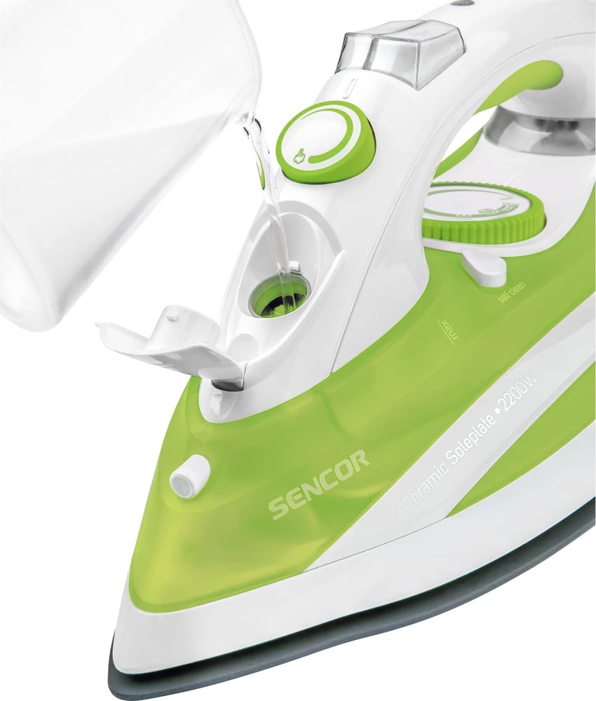 Hekur për hekurosje Sencor SSI 8440GR, 2200W, i gjelbër