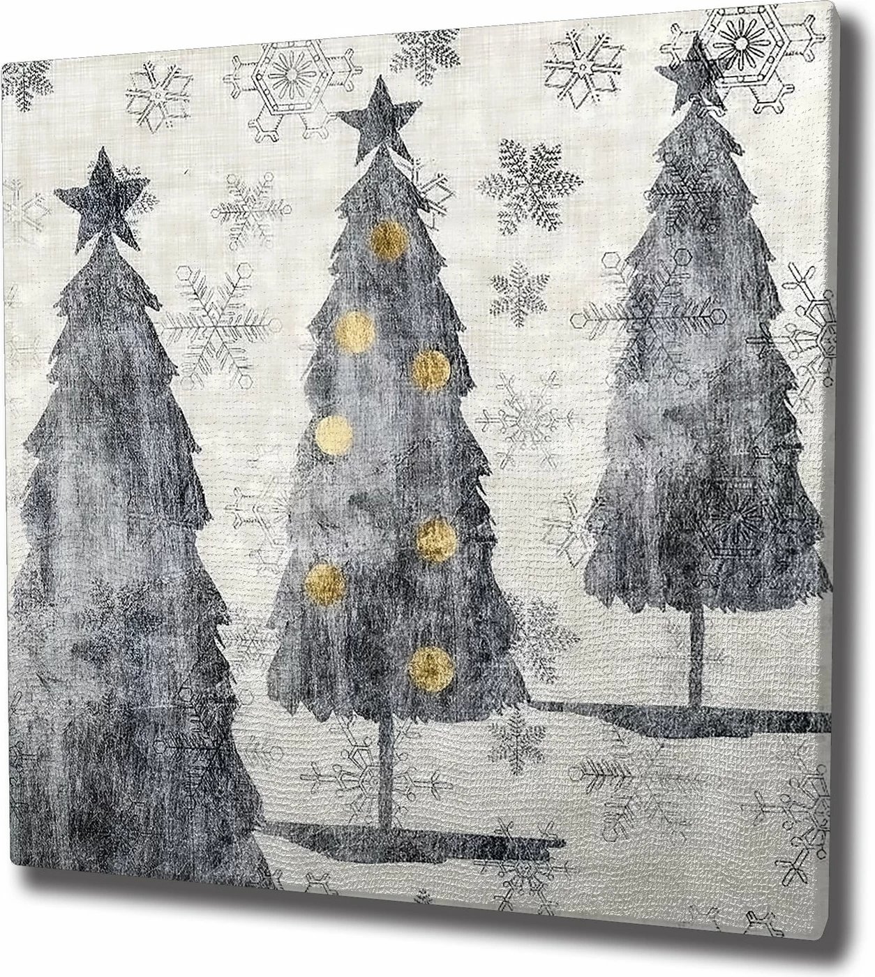 Pikturë dekorative në kanavacë, shumëngjyrëshe, Wallity KC448, 45x45cm