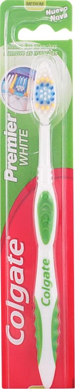 Furçë dhëmbësh Colgate Premier White Medium unisex, 1 copë