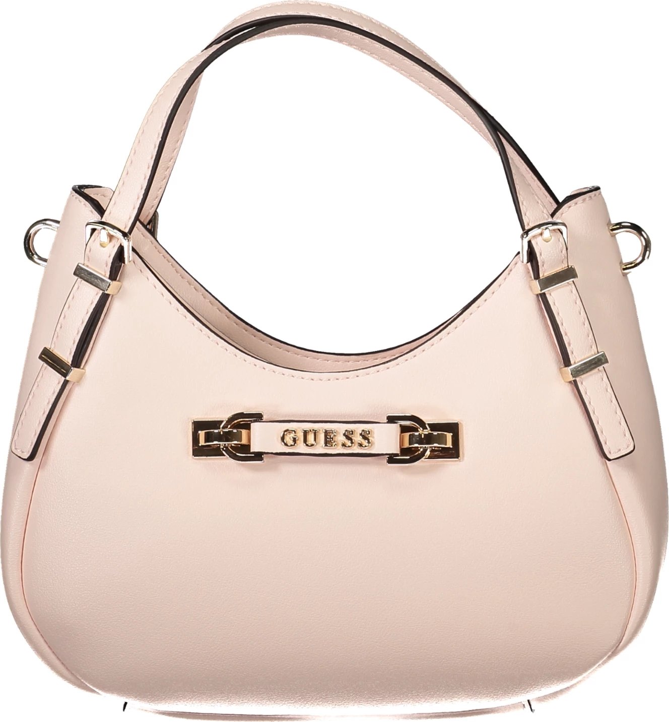Çantë femrash GUESS JEANS LEFIA, rozë