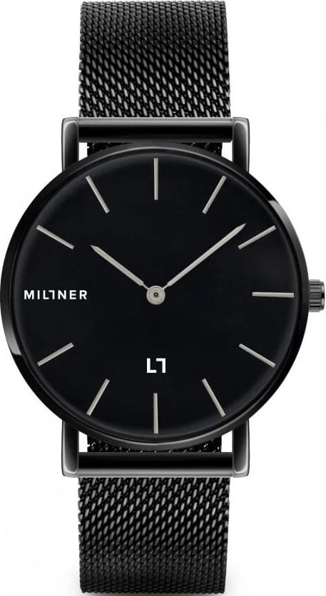 Orë dore MILLNER 8425402504260 për femra, e zezë