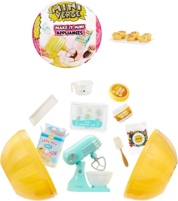 Figurinë lodër Mini Universe Mini Appliances S2, MGA, 1 copë, plastikë, modele të ndryshme