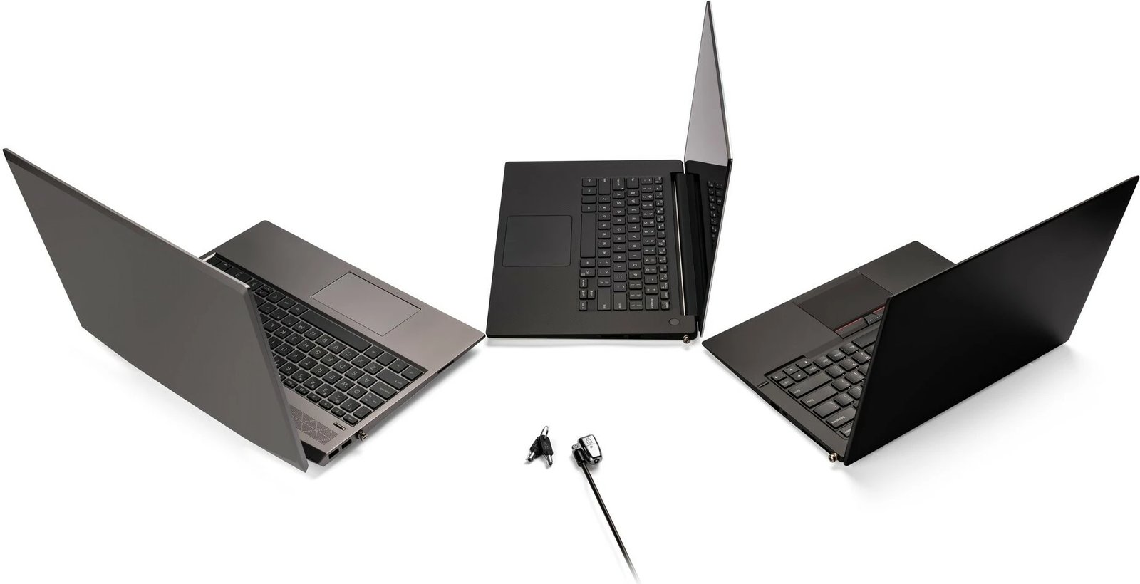 Kabllo sigurie Kensington ClickSafe 2.0 3-in-1, 1.8m, çelik karboni, e zezë