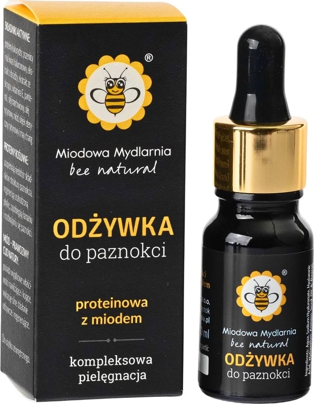 Kondicioner për thonj për femra Miodowa Mydlarnia Protein me mjaltë, 10ml