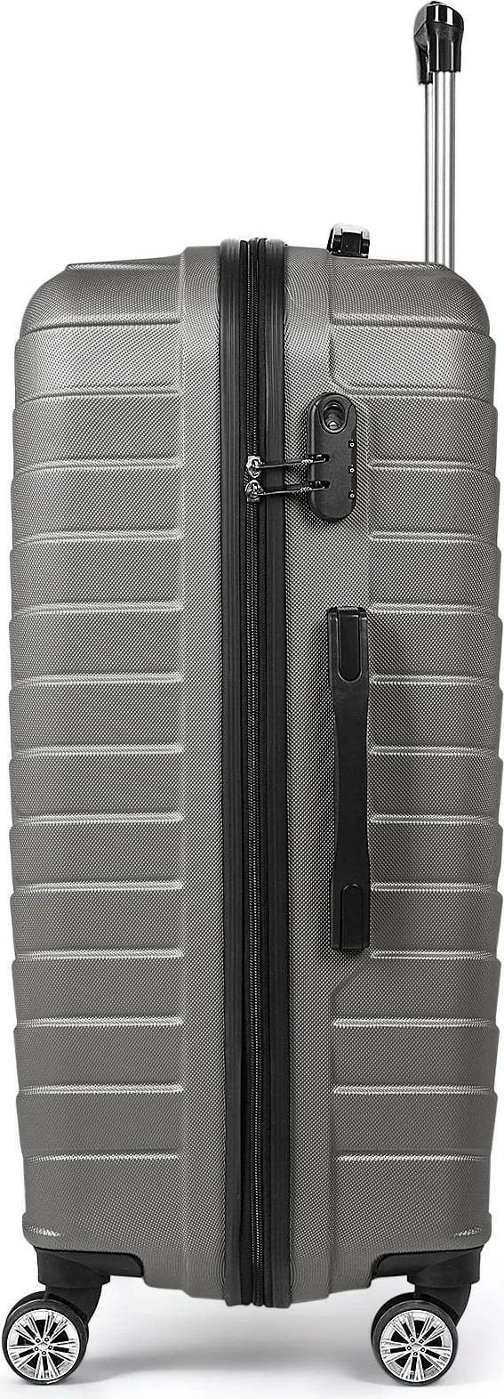 Set valixhesh (3 copë), Zoozie Bags, P55UCVLZ02, ngjyrë antracit