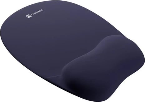 Mauspad Natec Chipmunk, me memory foam, në ngjyrë blu marine