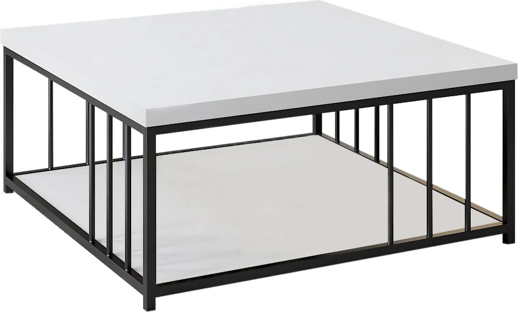 Tavolinë kafeje Hanah Home, Zenn, e bardhë, e zezë