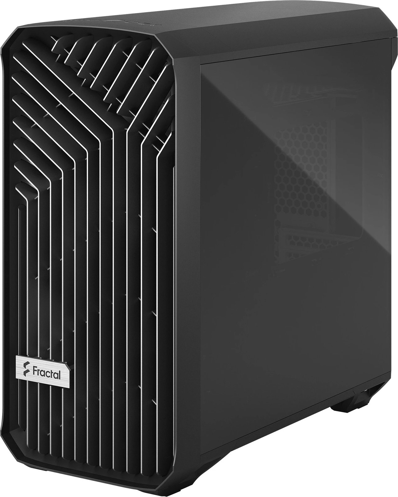 Kasë Fractal Design Torrent Compact, Tower, ATX/EATX/micro ATX/Mini-ITX, xham i temperuar, e zezë Kasë Fractal Design Torrent Compact, Tower, ATX/EATX/micro ATX/Mini-ITX, xham i temperuar, e zezë