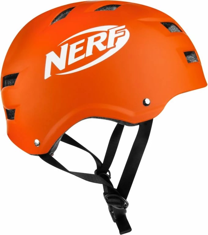 Helmetë për bicikletë Spokey, unisex, portokalli dhe e zezë