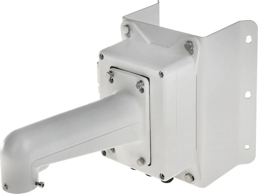 Aksesor kamerë sigurie Hikvision DS-1602ZJ-BOX-CORNER, këmbë montimi në qoshe, e bardhë