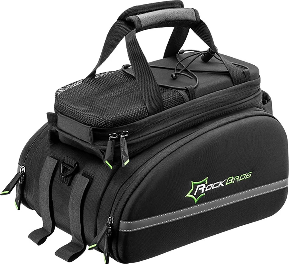 Çantë bagazhi për biçikletë Rockbros A6-03BK, 35L, e zezë