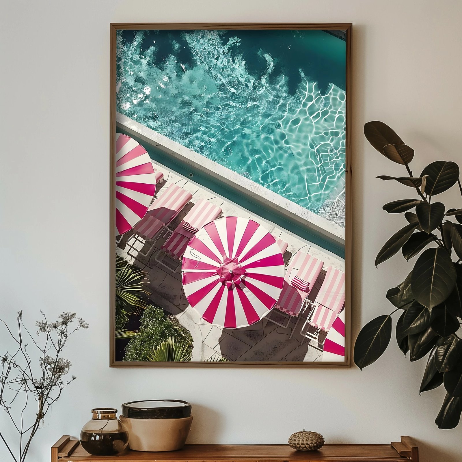 Pikturë dekorative me kornizë MDF, Wallity, GE092-L