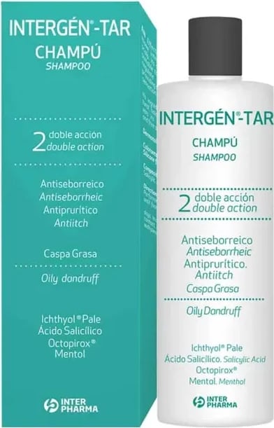 Shampon kundër zbokthit Intergén Tar dhe Anti-Seborrheic unisex